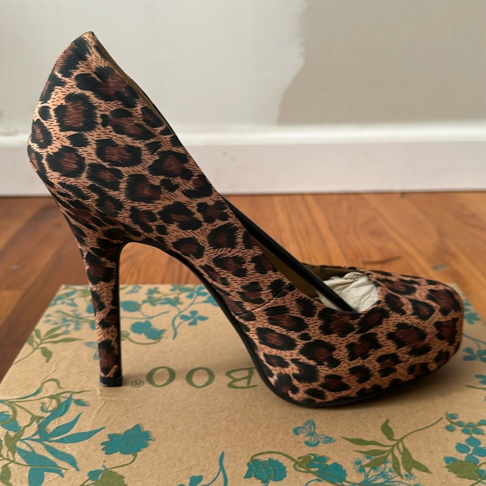 Cheetah Print Pumps